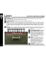 Preview for 10 page of Laney CUB 12 Operating Instructions Manual