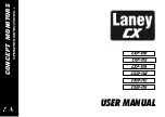 Laney CXM-110 Operating Instructions Manual предпросмотр