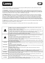 Предварительный просмотр 114 страницы Laney DIGBETH DB500H Manual