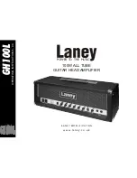 Laney GH100L Operating Instructions Manual предпросмотр