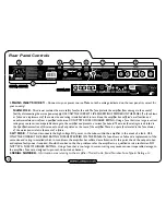 Предварительный просмотр 8 страницы Laney GH100R User Manual