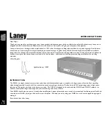 Предварительный просмотр 4 страницы Laney GH50L Operating Instructions Manual