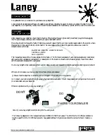 Preview for 2 page of Laney Hardcore Combo HC Series User Manual