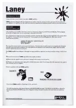 Preview for 2 page of Laney Hardcore Combo HC25 User Manual