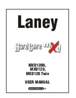 Laney Hardcore MXD120H User Manual предпросмотр