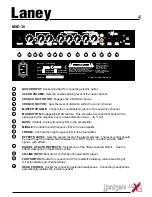 Preview for 6 page of Laney Hardcore MXD15 User Manual