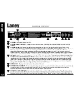 Preview for 9 page of Laney L20T-112 Operating Instructions Manual