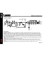 Предварительный просмотр 14 страницы Laney L20T-410 Operating Instructions Manual