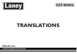 Preview for 9 page of Laney LA 10 User Manual