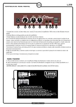 Preview for 10 page of Laney LA 10 User Manual