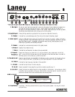 Предварительный просмотр 3 страницы Laney LA30 User Manual