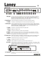 Предварительный просмотр 4 страницы Laney LA30 User Manual