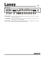 Предварительный просмотр 5 страницы Laney LA30 User Manual