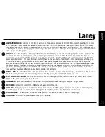 Preview for 11 page of Laney LA65D Operating Instructions Manual