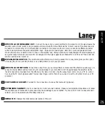 Preview for 13 page of Laney LC15-110 Operating Instructions Manual