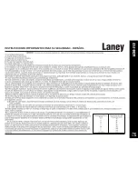 Preview for 5 page of Laney LC30-112 Operating Instructions Manual