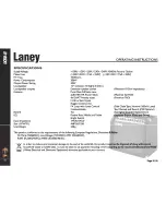 Предварительный просмотр 15 страницы Laney LC50-II Operating Instructions Manual