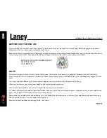 Предварительный просмотр 4 страницы Laney LION HEART L20H Operating Instructions Manual