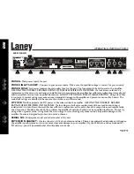 Предварительный просмотр 8 страницы Laney LION HEART L20H Operating Instructions Manual