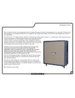 Предварительный просмотр 5 страницы Laney Lionheart L412 User Manual