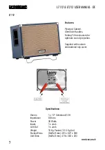 Предварительный просмотр 17 страницы Laney LionHeart LT112 Manual