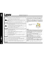 Preview for 6 page of Laney LR20 Instructions Manual