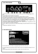 Preview for 13 page of Laney LX10B User Manual