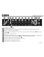 Предварительный просмотр 6 страницы Laney LX20 User Manual