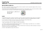 Preview for 4 page of Laney LX35D User Manual