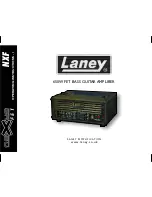 Laney Nexus FET NXF Operating Instructions Manual предпросмотр