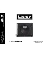 Предварительный просмотр 1 страницы Laney NX115 Operating Instructions