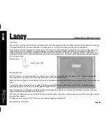 Предварительный просмотр 2 страницы Laney NX115 Operating Instructions