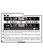 Предварительный просмотр 10 страницы Laney Richter Bass RB4 Instructions Manual