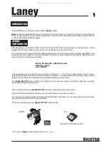 Предварительный просмотр 2 страницы Laney Richter RBW100 User Manual