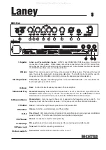 Предварительный просмотр 4 страницы Laney Richter RBW100 User Manual