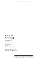 Предварительный просмотр 8 страницы Laney Richter RBW100 User Manual