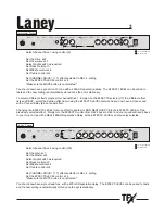 Предварительный просмотр 5 страницы Laney TFX200 User Manual