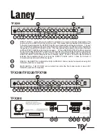 Предварительный просмотр 8 страницы Laney TFX200 User Manual