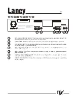 Предварительный просмотр 9 страницы Laney TFX200 User Manual