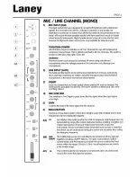 Preview for 6 page of Laney TH10:2 User Manual