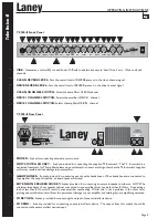 Предварительный просмотр 6 страницы Laney Tube Fusion-II TF200-II Operating Instructions Manual