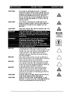 Preview for 4 page of Lang 124cm Installation Operation & Maintenance