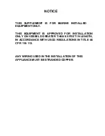 Preview for 2 page of Lang 124S-M Installation, Operation And Maintenance Instructions