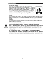 Preview for 7 page of Lang 124S Installation And Operation Instructions Manual