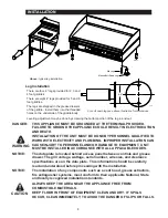 Preview for 8 page of Lang 124S Installation And Operation Instructions Manual