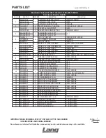 Предварительный просмотр 23 страницы Lang 124S Installation And Operation Instructions Manual