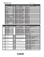 Preview for 26 page of Lang 124S Installation And Operation Instructions Manual