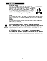 Preview for 7 page of Lang 124T Installation And Operation Instructions Manual