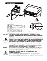 Предварительный просмотр 8 страницы Lang 124T Installation And Operation Instructions Manual