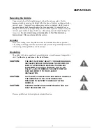 Preview for 7 page of Lang 136SB-WB Installation, Operation And Maintenance Instructions